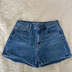 American Eagle Denim Mom Shorts
